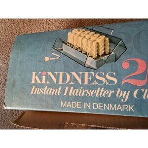 NOS 1968 Clairol Kindness 20 Instant Hairsetter Hot Rollers Model 761-0-0 VTG
